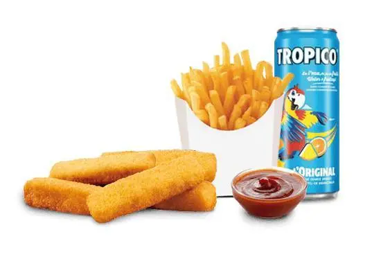 Menu Enfant Poisson Pané